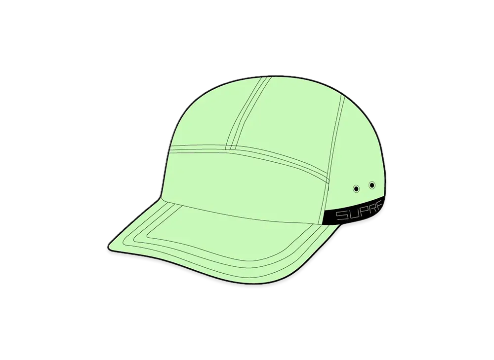 Supreme Sport Webbing Camp Cap "Bright Mint"