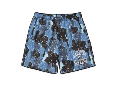 Supreme / Hardies Camo Basketball Short "Blue"
