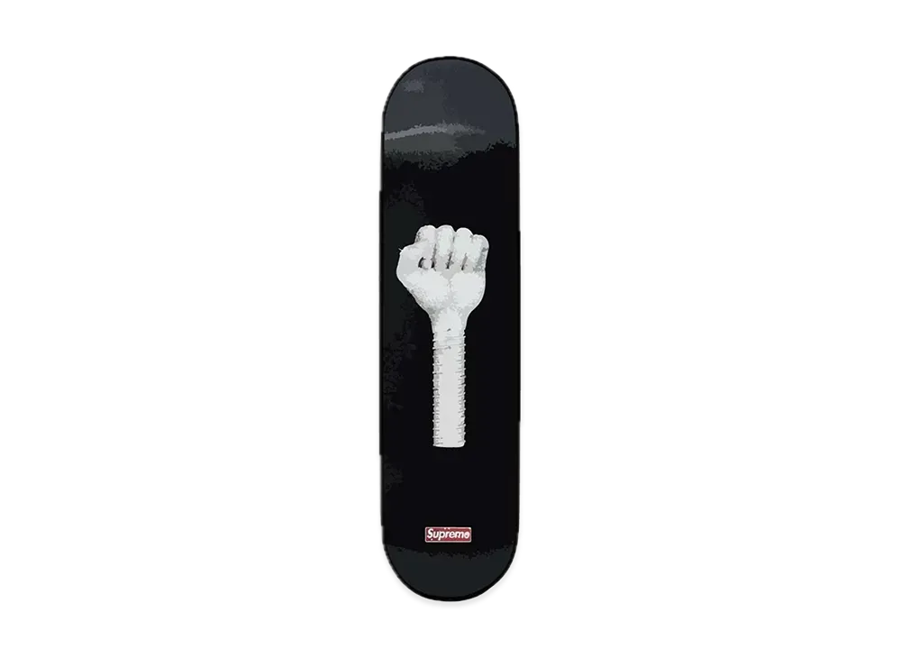 Supreme / Hardies Fist Skateboard "Black"