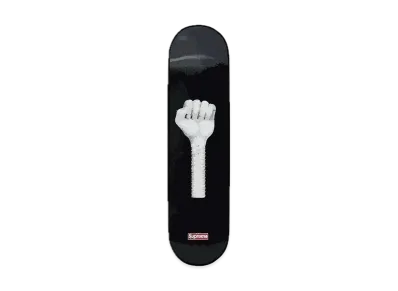 Supreme / Hardies Fist Skateboard "Black"