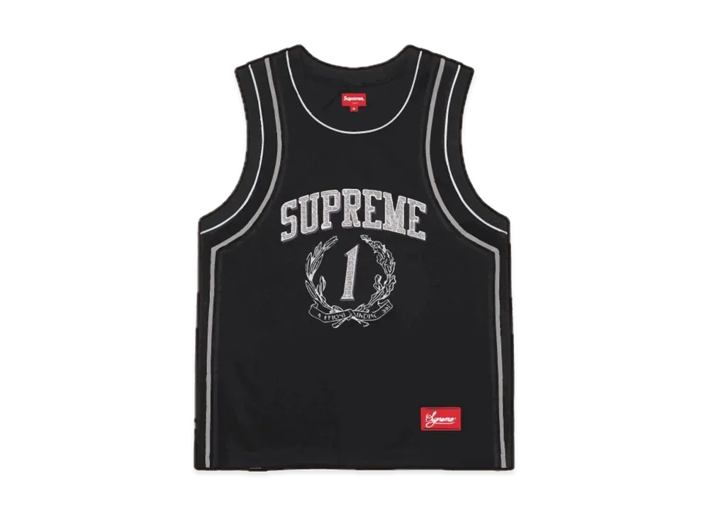 Supreme Campioni Basketball Jersey "Black"