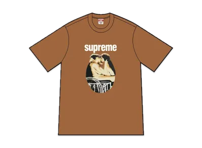 Supreme Kiss Tee "Light Brown
"