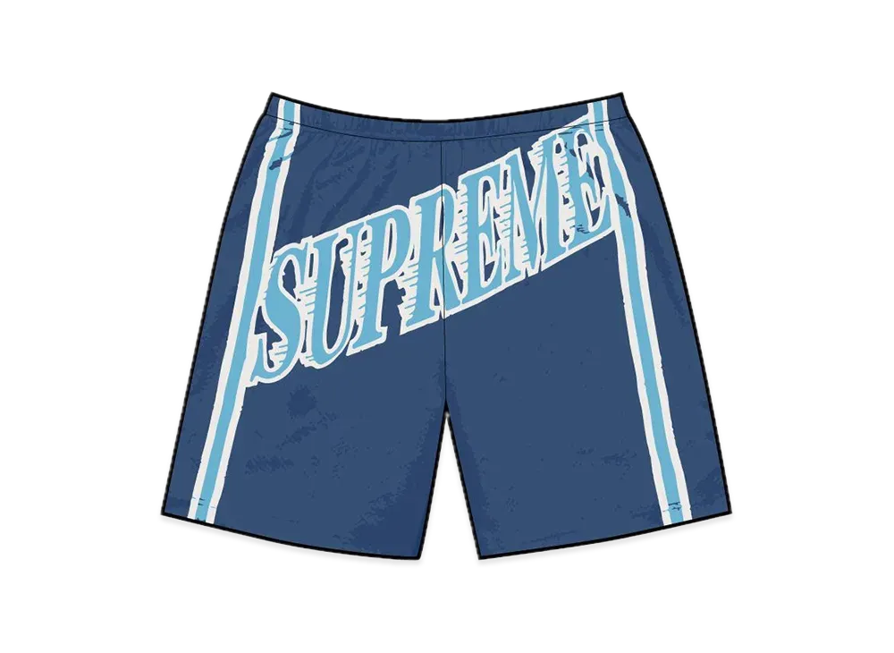 Supreme Slap Shot Baggy Mesh Short "Navy"