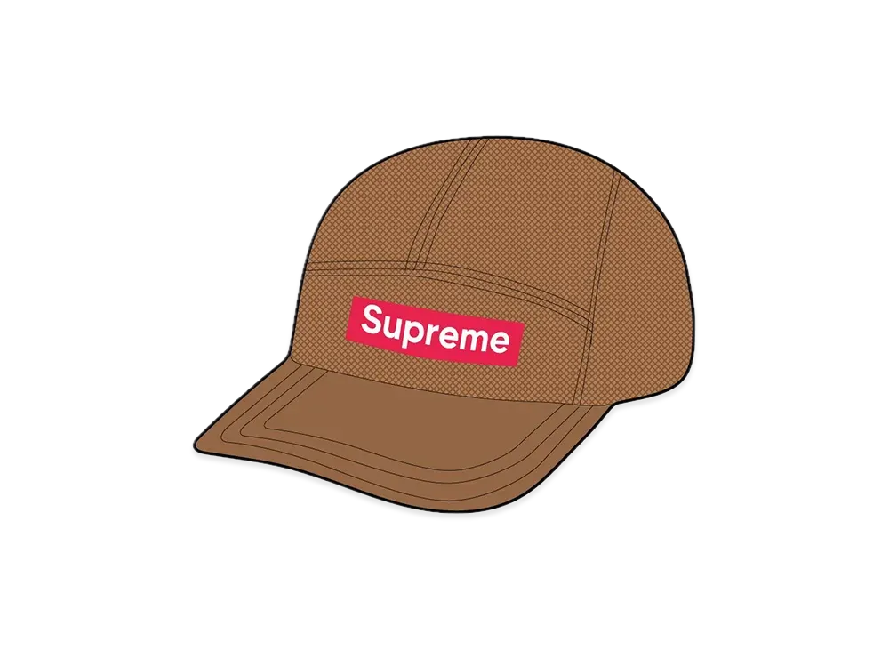 Supreme Mesh Cordura Camp Cap "Sand"