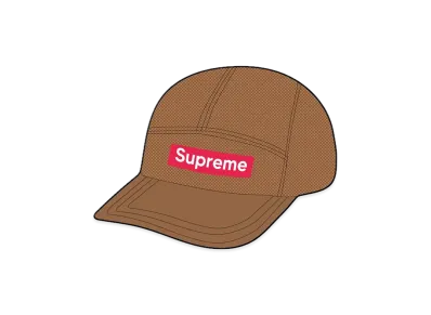 Supreme Mesh Cordura Camp Cap "Sand"