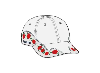 Supreme Roses 6-Panel "White"