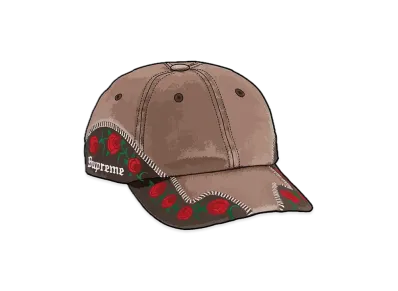 Supreme Roses 6-Panel "Brown"