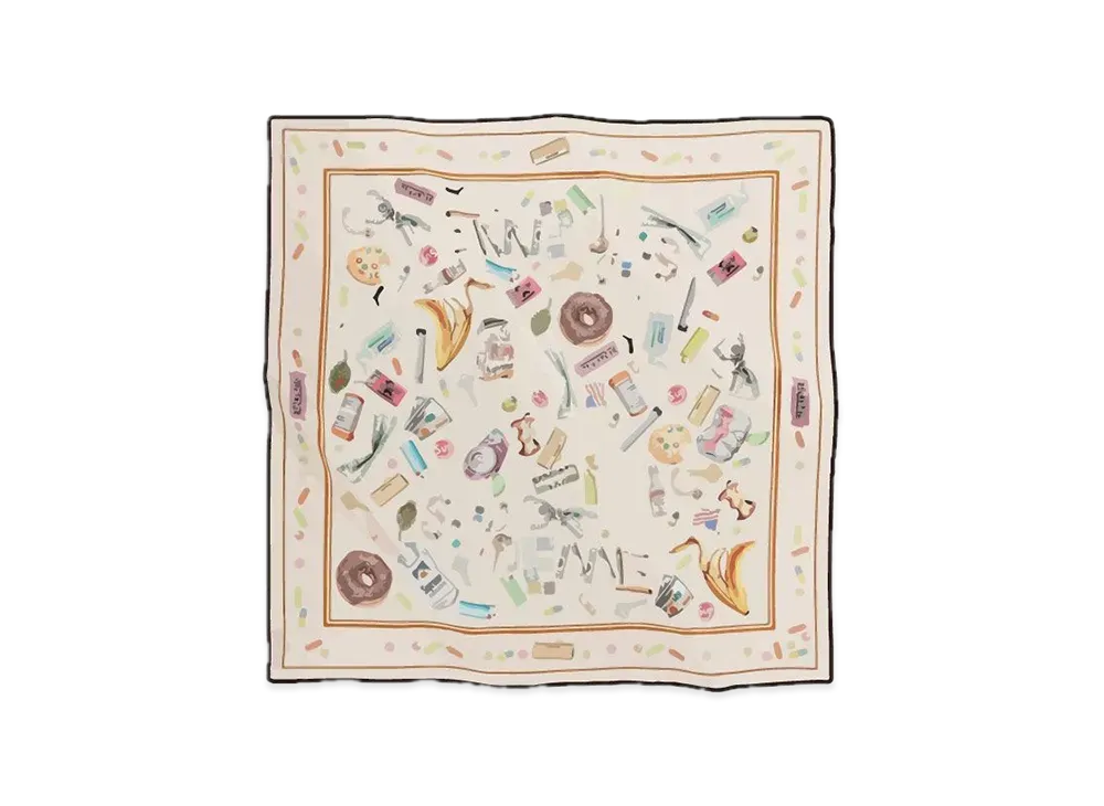 Supreme Trash Silk Scarf 