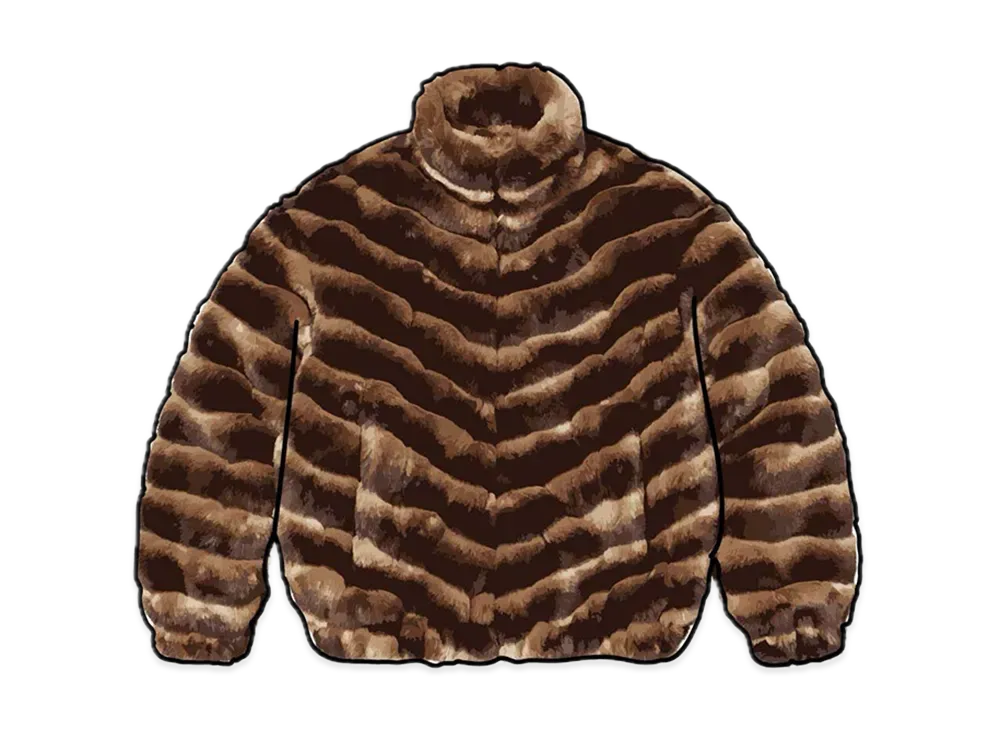 Supreme Faux Fur Jacket "Brown"
