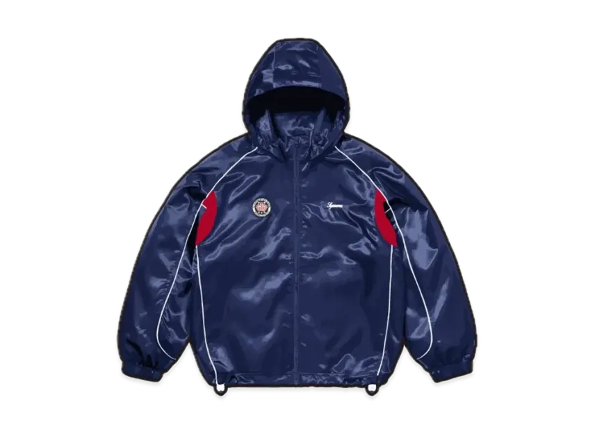Supreme Satin Hooded Track Jacket Supreme Satin Hooded Track Jacket