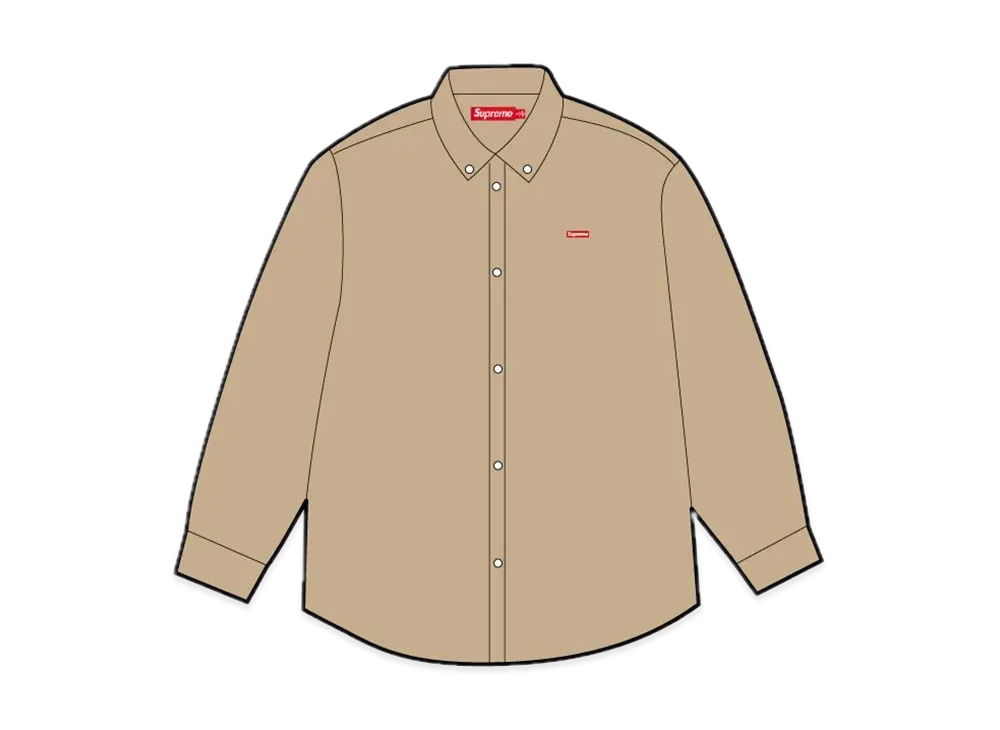シュプリーム スモール ボックス シャツ "タン" (24SS)