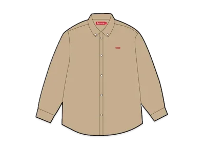 Supreme Small Box Shirt "Tan" (24SS)