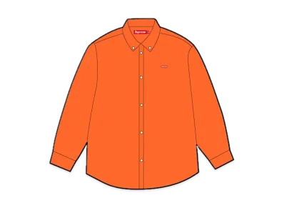 Supreme Small Box Shirt "Bright Orange" (24SS)