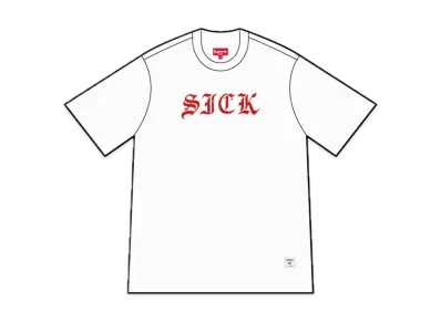 Supreme Sick S/S Top "White"