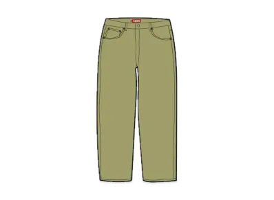 Supreme Baggy Jean "Light Olive"(24SS)