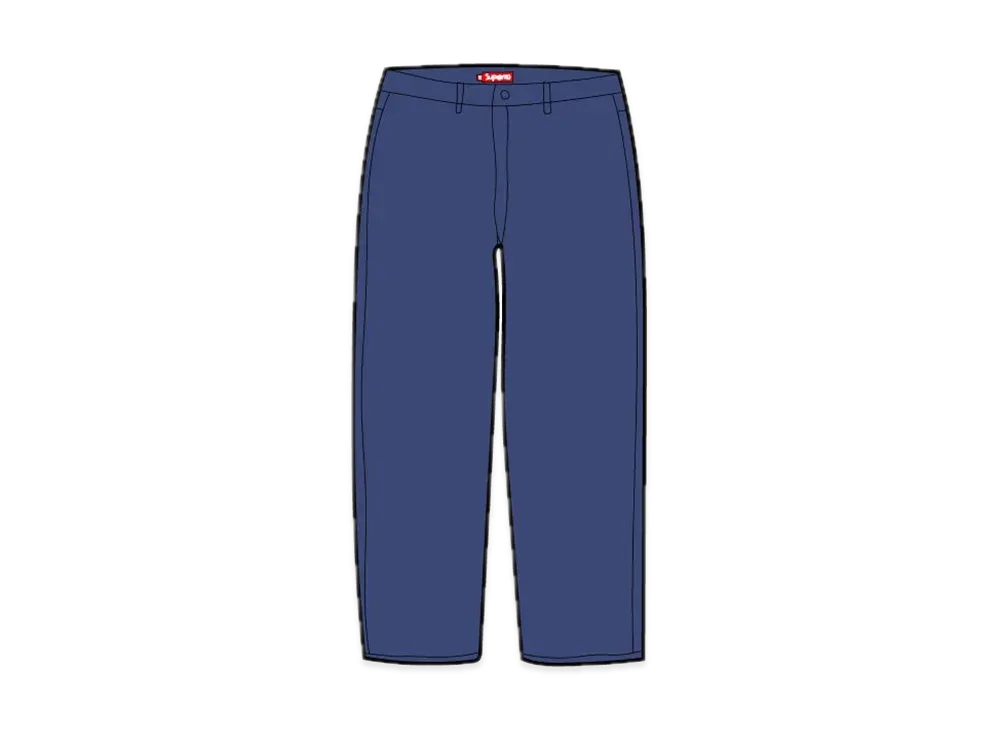 Supreme Chino Pant "Light Navy"(24SS)