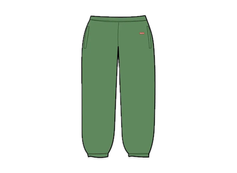 Supreme Small Box Sweatpant "Dusty Green"(24SS)