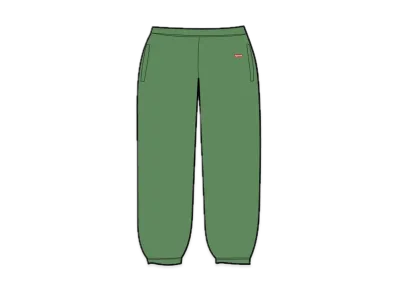 Supreme Small Box Sweatpant "Dusty Green"(24SS)
