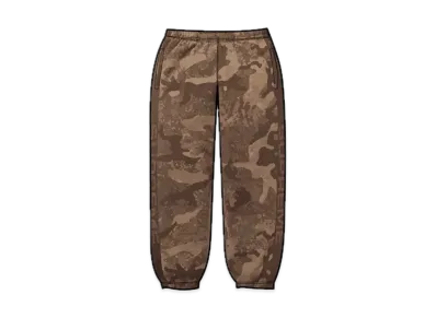 Supreme Jacquard Stripe Sweatpant "Brown Camo"