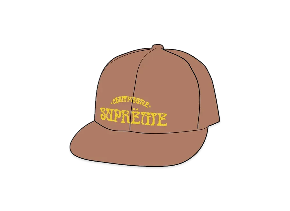 Supreme Champagne Corduroy 5-Panel "Brown"