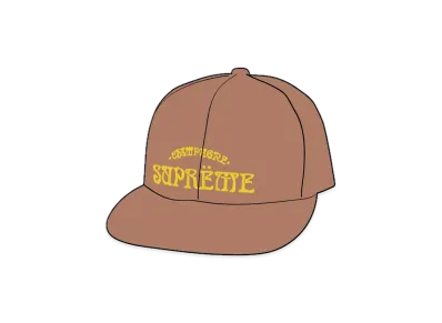 Supreme Champagne Corduroy 5-Panel "Brown"