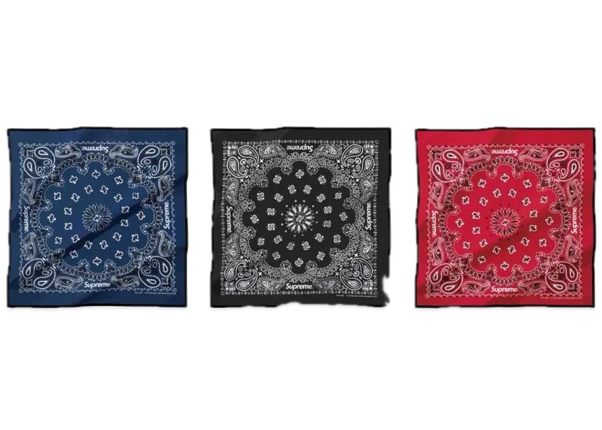 Supreme / Hav-A-Hank Bandanas (Pack Of 3) Supreme / Hav-A-Hank Bandanas (Pack Of 3)
