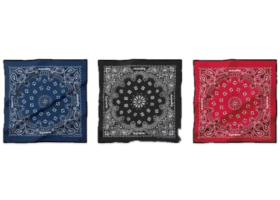 Supreme / Hav-A-Hank Bandanas (Pack Of 3) "Multi"