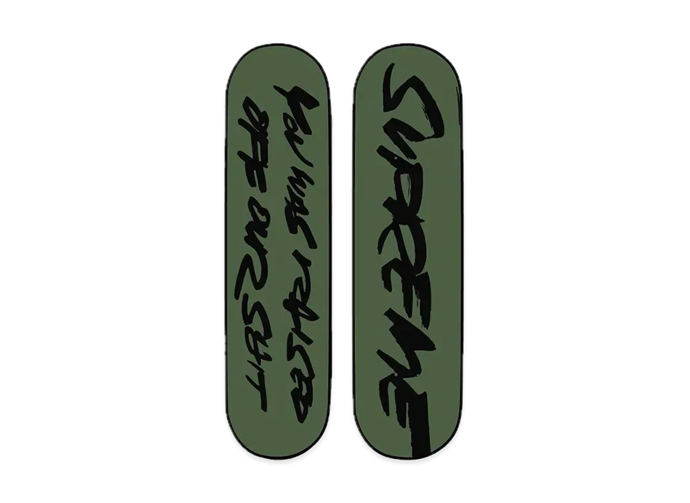 Supreme Futura Skateboard "Olive"