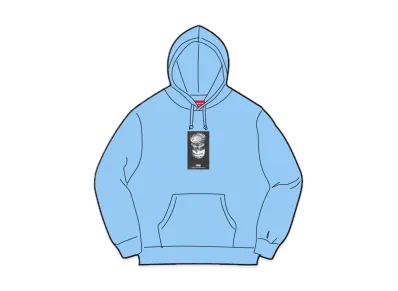 Supreme Soup Can Hooded Sweatshirt "Light Blue"
