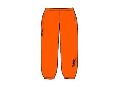 Supreme Tag Sweatpant "Bright Orange"