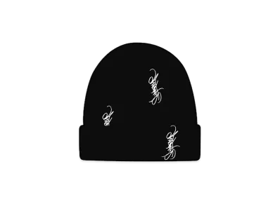 Supreme Tag Beanie "Black"