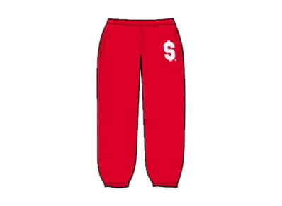 Supreme $ Sweatpant "Red"