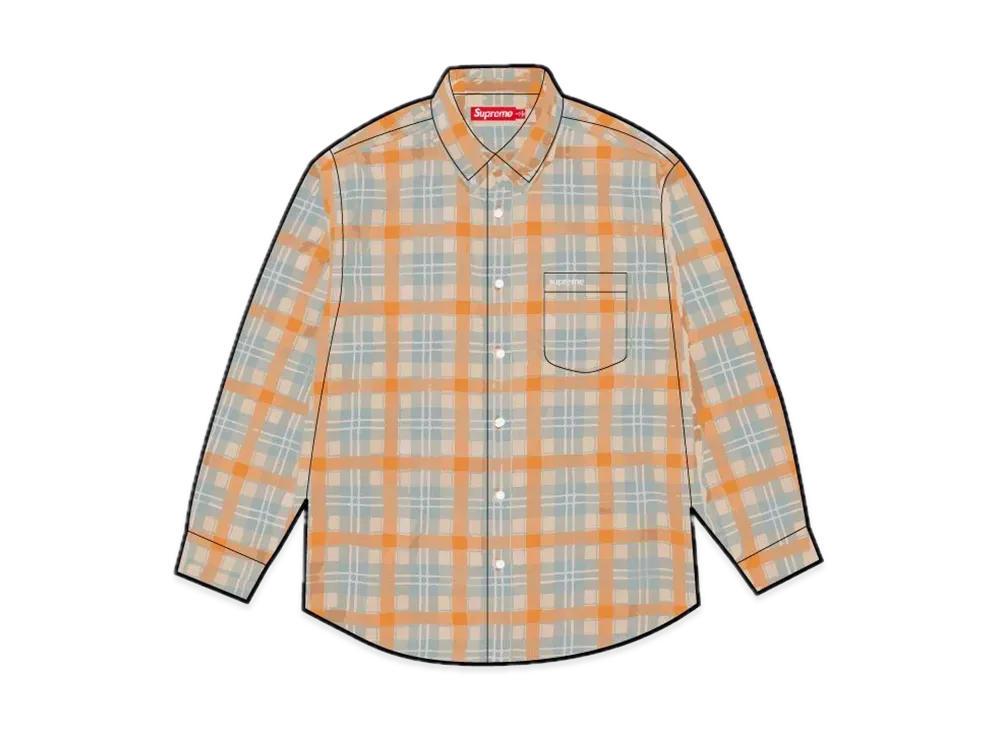 Supreme Plaid Flannel Shirt 