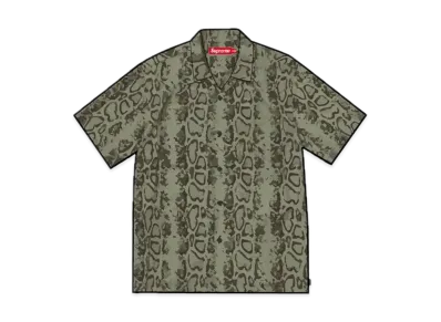 Supreme Snake S/S Shirt "Olive"