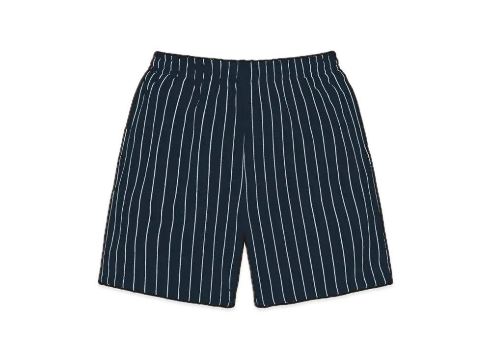 Supreme Pinstripe Sweatshort "Navy"