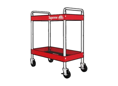 Supreme Mac Tools Utility Cart "Red"