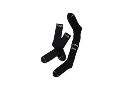 Supreme x MM6 Maison Margiela Hanes Crew Socks (1 Pack) "Black"