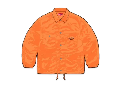 Supreme Nylon Chore Coat "Orange"