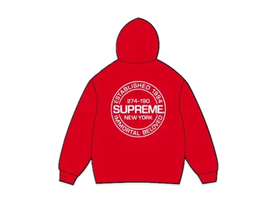 Supreme Immortal Hooded Sweatshirt "Red"