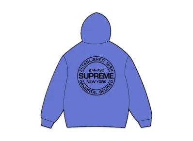 Supreme Immortal Hooded Sweatshirt "Violet"
