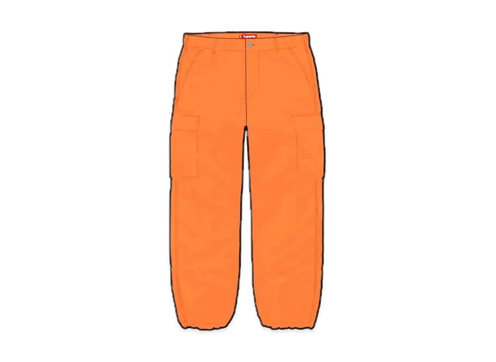 Supreme Nylon Cargo Pant "Orange"