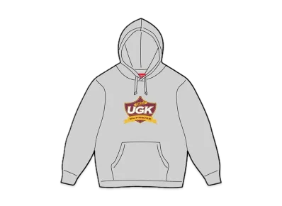 Supreme UGK Hooded Sweatshirt "Heather Grey"