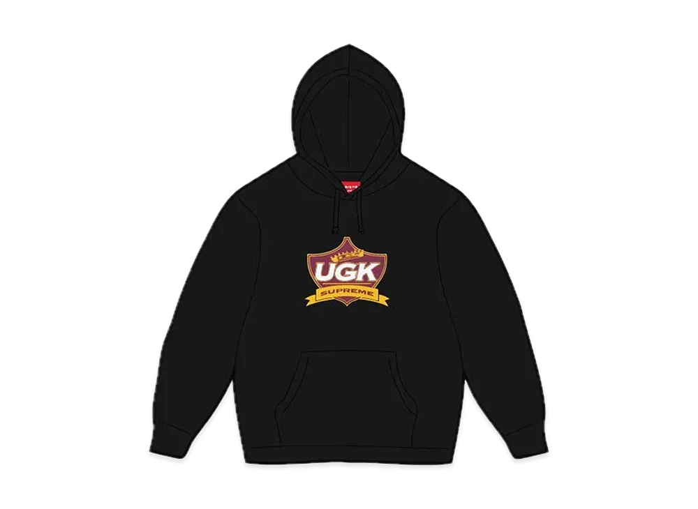 Supreme UGK Hooded Sweatshirt "Black"