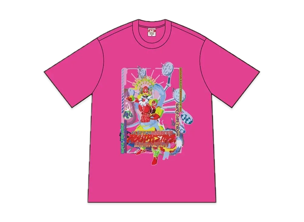 Supreme Electromagnetic Tee "Fuchsia"
