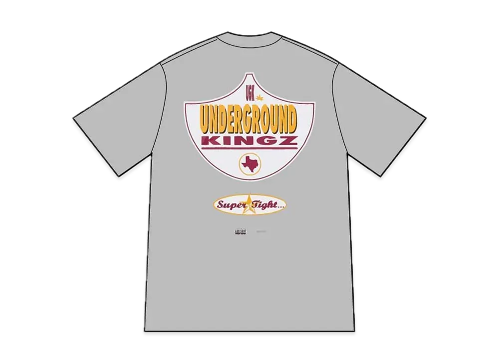 Supreme UGK Super Tight Tee "Heather Grey"