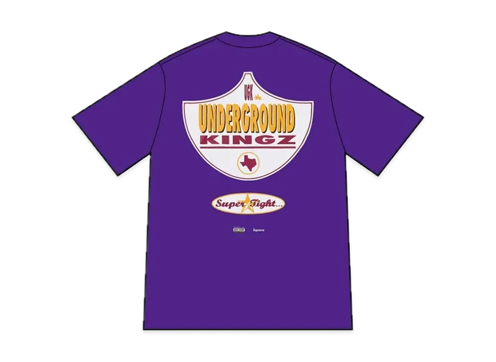 Supreme UGK Super Tight Tee "Purple"