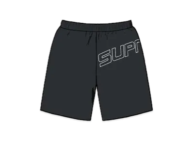 Supreme Curve Nylon Short "Black"