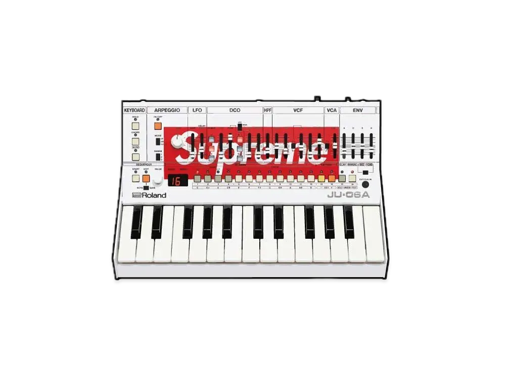 Supreme x Roland Ju-06A Synthesizer "White"