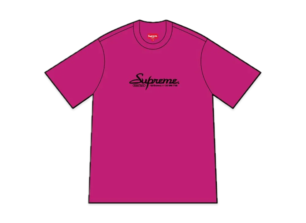 Supreme Contact S/S Top "Plum"