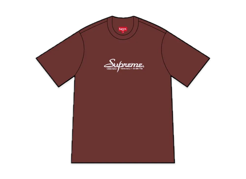 Supreme Contact S/S Top "Brown"